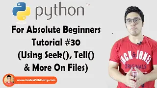 Seek tell More On Python Files Python Tutorials For Absolute Beginners In Hindi