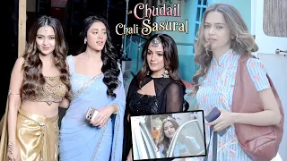 Tejasswi Prakash & Hiba Nawab and Anita Hassanandani |Lo Chudail Chali Sasural New Show Spotting.