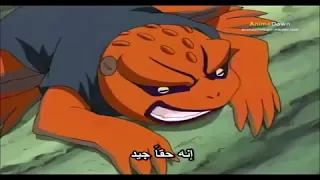 قتال ناروتو ضد قارا مترجم ساسكي ينصدم من قوة ناروتو الخرفية 