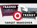 Target TV Stand Makeover Target Wyndham Furniture Hack Trash to Treasure