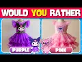 Download Lagu Would You Rather: Pink vs Purple Edition! 💗💜 What’s Your Pick?