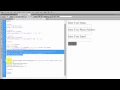 HTML Hacks - Input validation