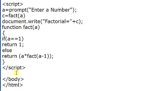 Recursion Function in JavaScript in Hindi By Anu Monga