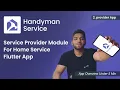 Provider Module For Handyman Home Service App Iqonic Design