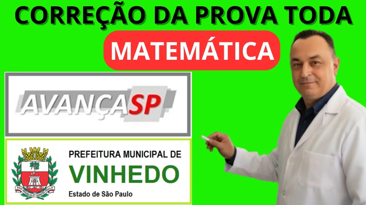 BANCA AVANÇA SP. VEJA AS PEGADINHAS DESSA BANCA. NÍVEL MÉDIO. PASSO A PASSO. NÃO ERRE MAIS!