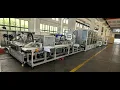 full auto disposable nonwoven bed sheet folding machine surgical drape folding machine