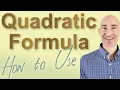 Using the Quadratic Formula to Solve Quadratic Equations