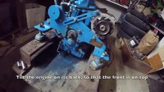Removing Front Cover Plate of a Renault Engine
