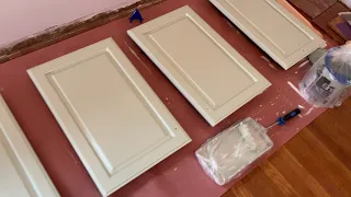 Kitchen cabinet refurb & install