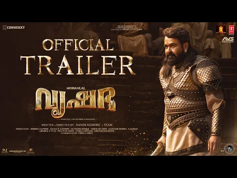 Video Thumbnail: Vrusshabha Official Trailer (Malayalam) | Mohanlal | Naandda Kishore | 25th December 2025 Release