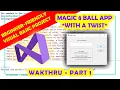 Magic 8 Ball App - Visual Basic Coding Project Part 1