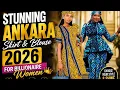 These Ankara skirt blouse styles are giving rich aunty elegance billionaire wife vibes