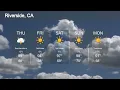 Weather Update Sunny with Highs of 98 in Riverside CA