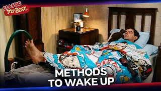 Bean's Crazy Alarm Methods | Classic Mr Bean