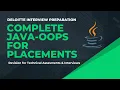 Java OOPS Revision for Technical Interview in 10 minutes Deloitte NLA 2026 Preparation