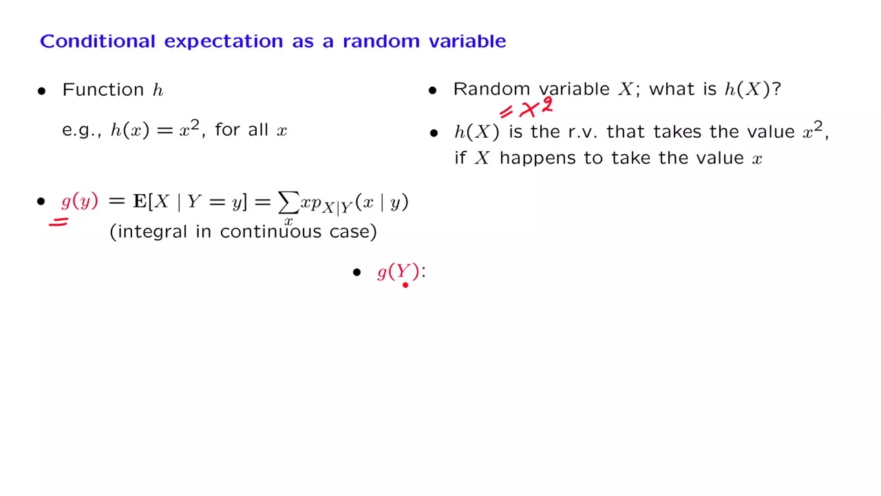 L13.2 Conditional Expectation as a Random Variable