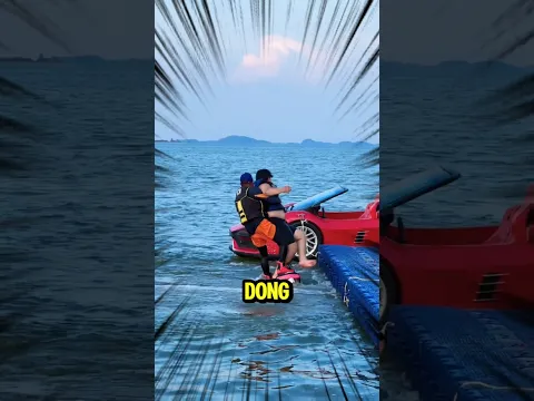 Cowok Gemoy Hobi Main Di Laut, Tapi Endingnya Malah Bilin Ngakak‼️#viralvideo #flyboarding #fypシ