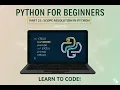 Part 21 Scope Resolution in Python
