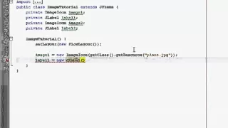 Java GUI Tutorial 3 Adding images