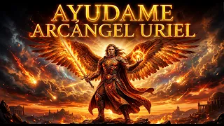 PODEROSA ORACION ARCÁNGEL URIEL 🧡 TE COLMARÁ de BENDICIONES ASISTE HOY a TU PLEGARIA CONFIA