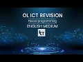 OL ICT Revision - Pascal Programming English Medium