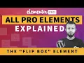 Flip Box Widget Tutorial Elementor Pro Tutorial