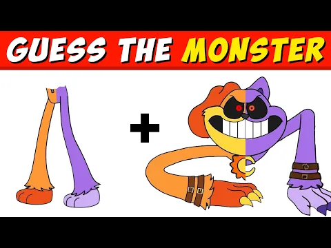 Download MP3 Challenge Guess The Monster By Emoji \u0026 Voice | Poppy Playtime Chapter 3 Character | Smiling Critters