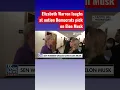 Elizabeth Warren shreds Musk One human being shouldn t decide how millions communicate
