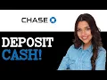 How To Deposit Cash Into Your Checking Account At Chase Atm 2025