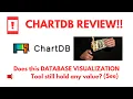 ChartDB Review - Does this DATABASE VISUALIZATION Tool still hold any value See Do not Use Yet
