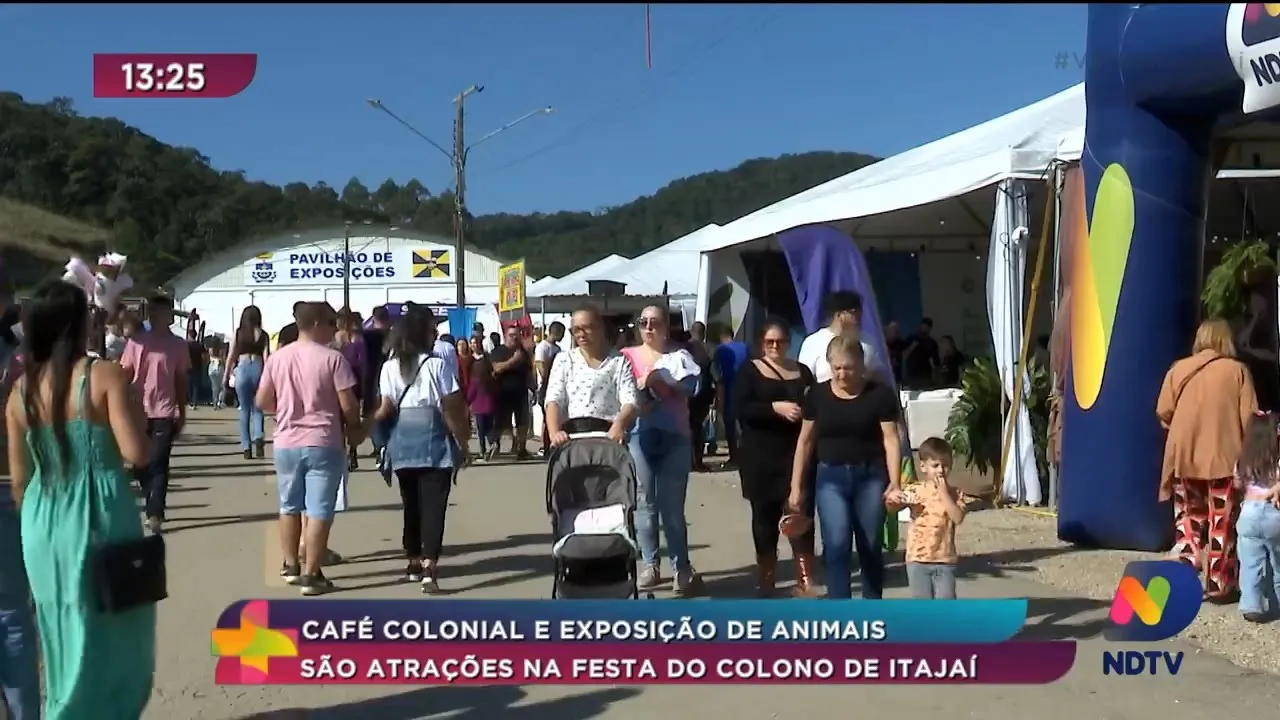 38ª Festa Nacional do Colono abre espaço para artistas e empresários locais