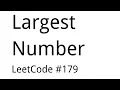 Largest Number LeetCode September LeetCoding Challenge Made Easy