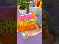 Colorful Name Sign Art Hack Idea