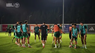 أجواء انطلاق تحضيرات الخضر للمباراة الودية أمام منتخب النيجر 🇩🇿💪