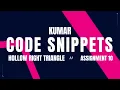 Hollow Right Triangle Assignment 10 CCBP NxtWave CCBP 4 0 Telugu Python Coding Python