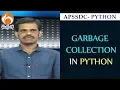 Garbage Collection Python Training Program APSSDC MANA TV