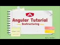 Chapter 15 Destructuring Typescript Angular Tutorial