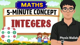 Learn Integers in 5 mins Math For Class 6th to Class 8th