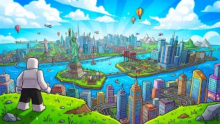Fall Asleep While I Build the BIGGEST CITY in Roblox 🥱