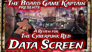 Cyberpunk Red Data Screen Review