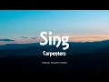 Download Lagu Carpenters - Sing (Lyrics)
