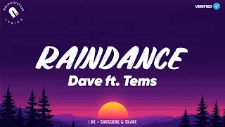 dave u0026 tems raindance lyrics 