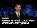 Download Lagu Jimmy Kimmel Returns To ABC with Emotional Monologue | The View
