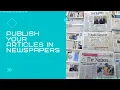 How to publish articles in Pakistani newspaper become a professional columnists
