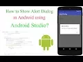 How to Display Alert Dialog in Android With Source Code