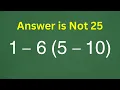 This Easy Math Problem Has Everyone Confused