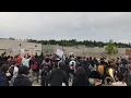 Protesters make noise outside Thurston County jail on Juneteenth in call for police reform