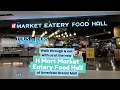 Brand New HMart Market Eatery Food Hall in American Dream Mall Walk Through and Food Tour