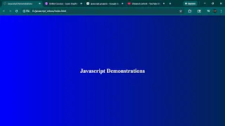 Javascript Learning Episode 4