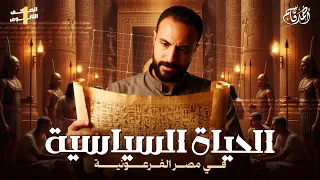 شرح درس الحياة السياسية والإدارية تاريخ أولى ثانوي 2026 مع أحمد قاسم الجزء الثاني 